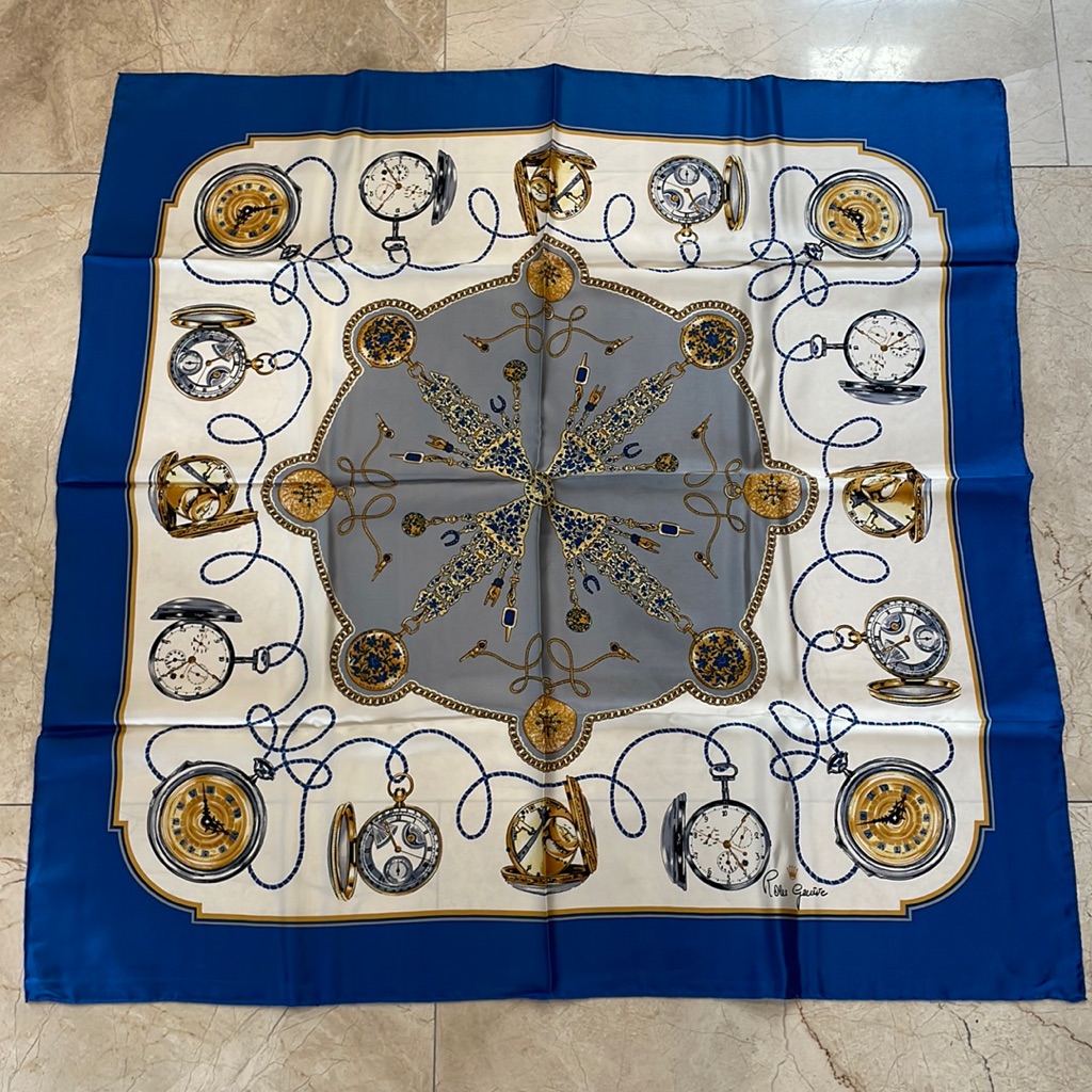 rare rolex geneva made in switzerland 100 silk scarf